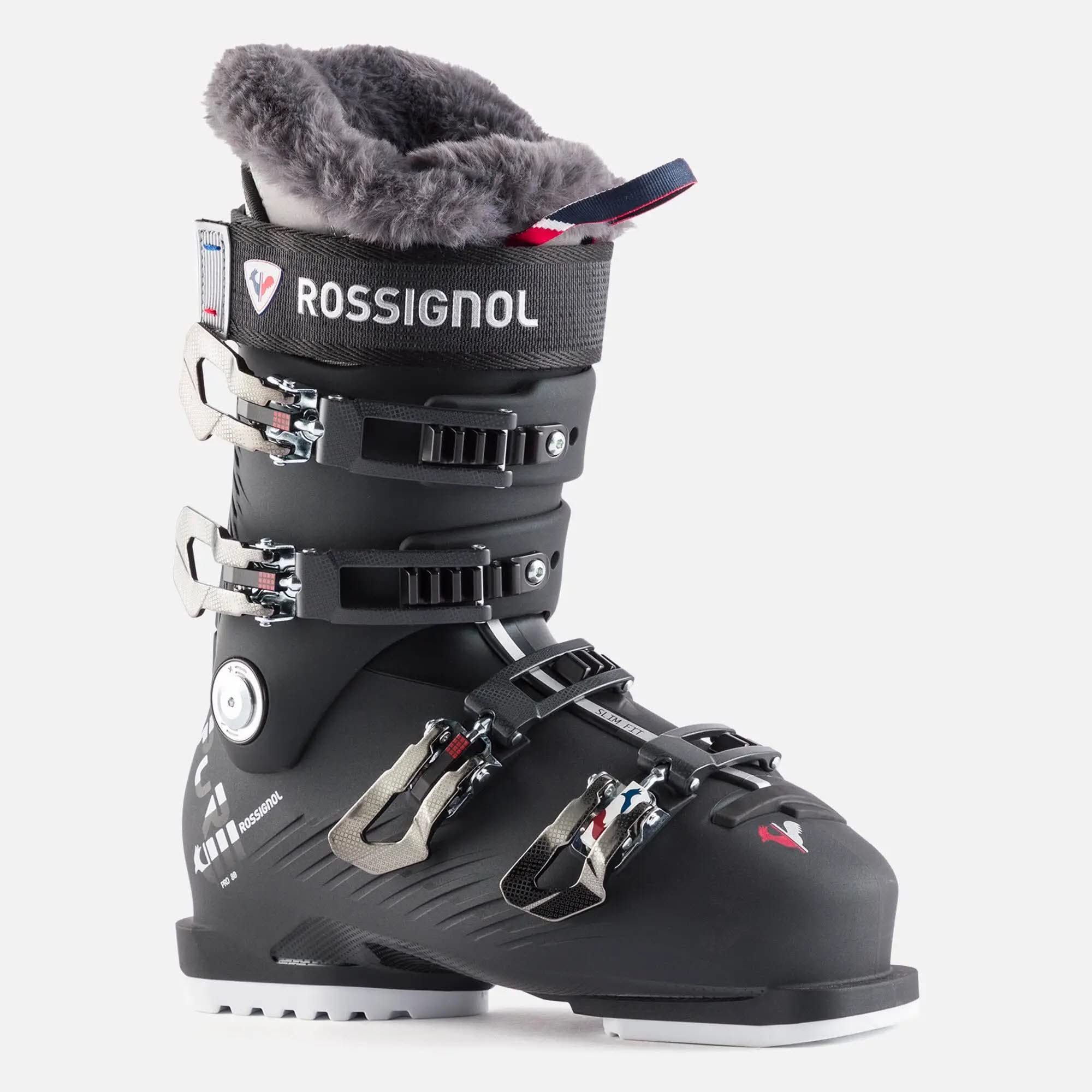 Rossignol Pure Pro 80 Boots, Color: Metal Ice Black, Size: 255 (RBL2290-255)