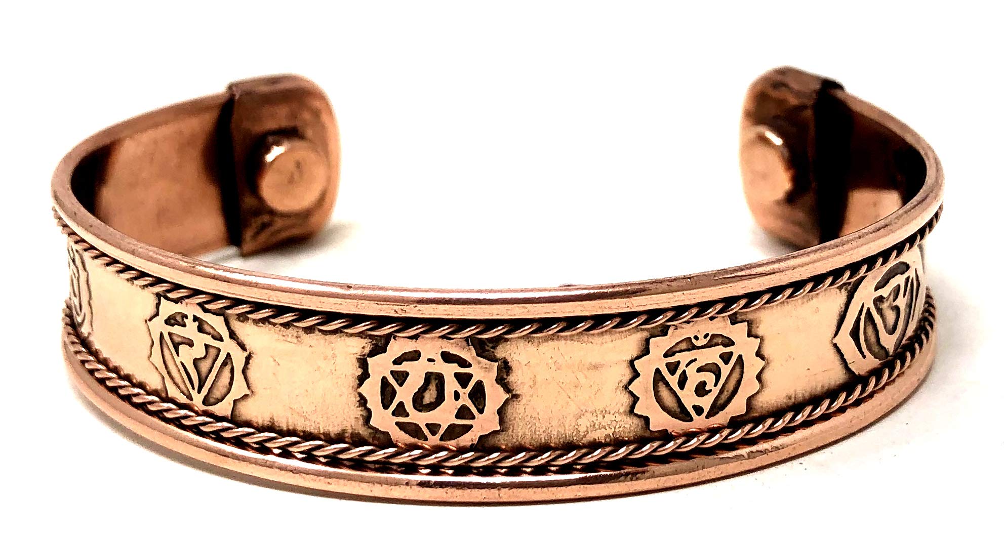 See full amazon price history chart for Shreyshti Copper Bracelet with Magnets, 7 Chakra Shreyshti Copper Bracelet with Magnets, 7 Chakra (B0854BDFF2) Amazon Price History, Amazon Price Tracker