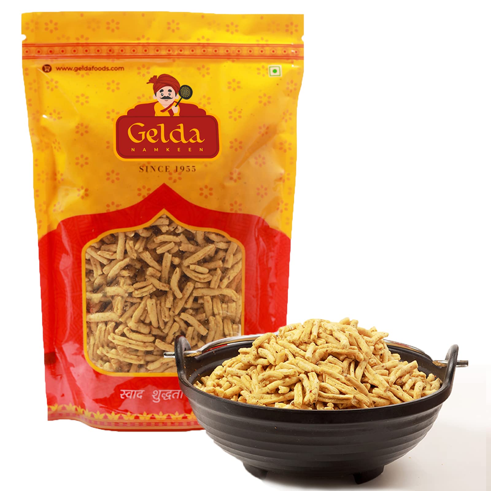Gelda Namkeen - Double Laung Sev (With Hing) - Indori Bhujia - Indian Snacks (1Kg) (B0B4BKY715) Amazon Price History, Amazon Price Tracker