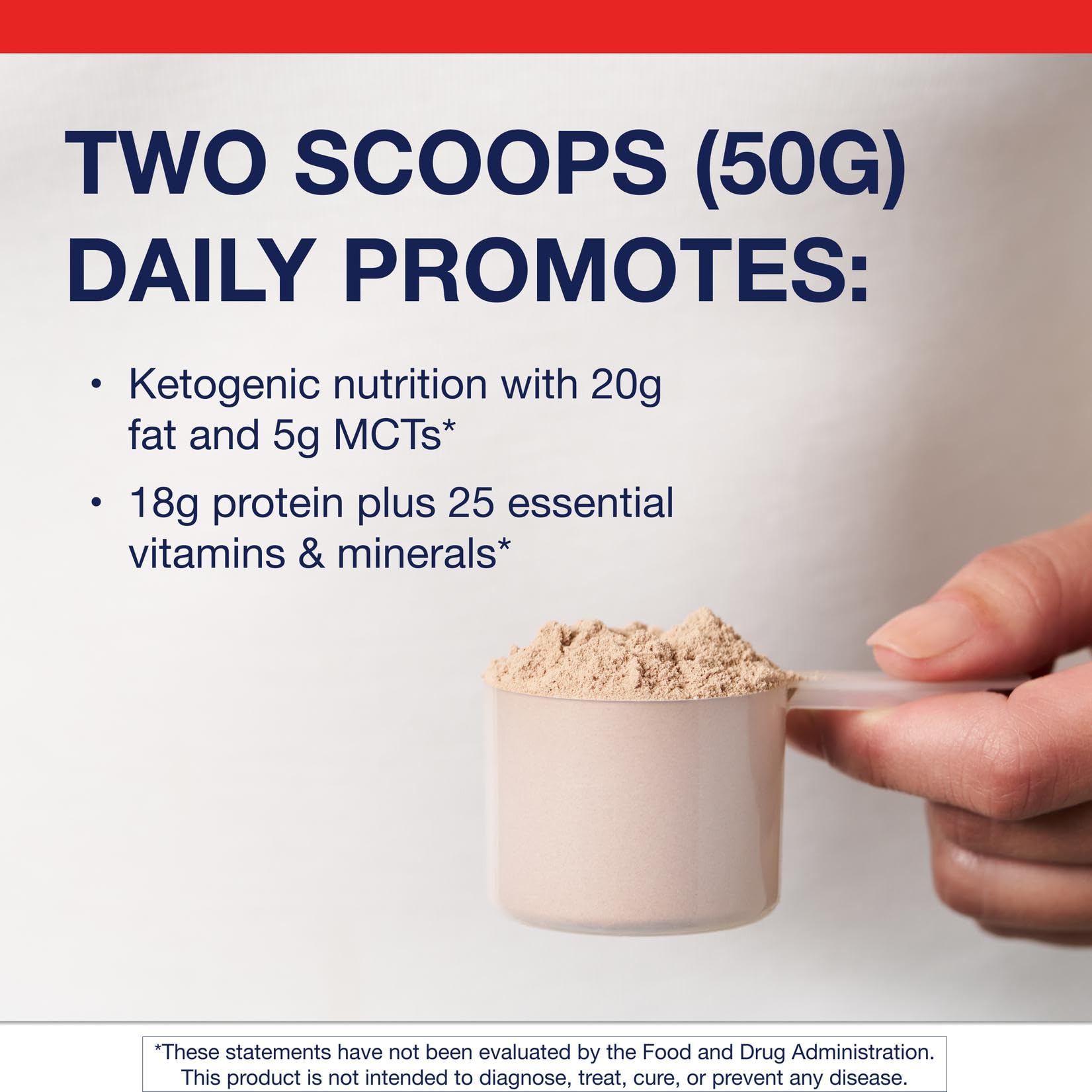 Metagenics Ketogenic Shake - Keto Protein Powder - Low Carb, Sugar-Free, Gluten-Free Meal Replacement - 25 Vitamins & Minerals with MCTs, Iron, Biotin & Calcium - Non-GMO -14 Servings — Amazon image 9