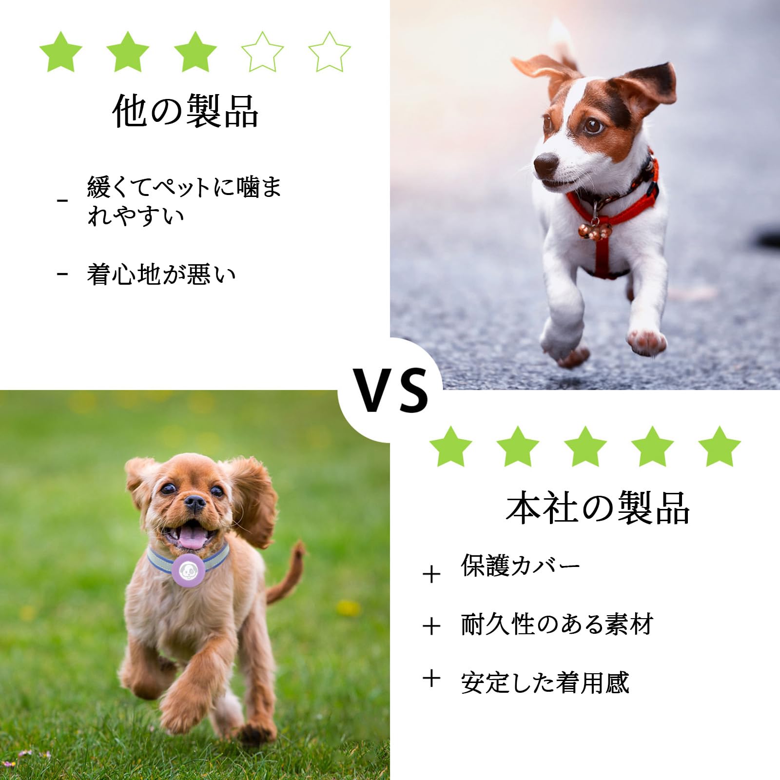 Amazon | PAKESI ペット用 airtagケース 犬用首輪ホルダー シリコン