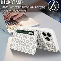 Vista 123 de Havaya Funda para iPhone 13 Pro Max y iPhone 12 Pro Max, cartera compatible con magsaf 2 en 1, desmontable magnética con tarjetero y ranura trasera