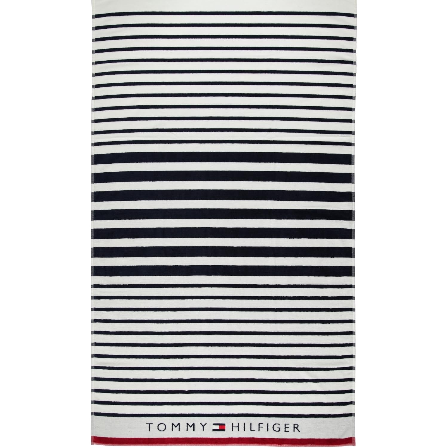 Tommy Hilfiger – Serviette de Plage de Coton à Rayures Tommy hilfilger Sailor