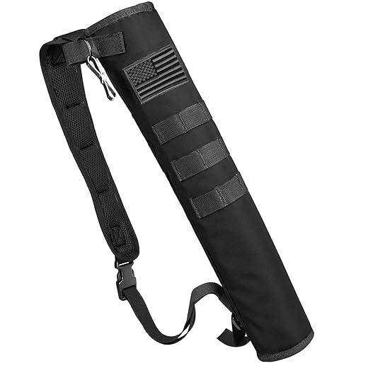 KRATARC Archery Lightweight Back Arrow Quiver Dual Use Foldable Compact Hip Arrows Bag with Molle System Hanged for Target Shooting