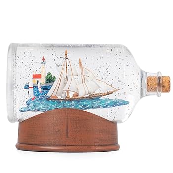 新品 クールスノーグローブ スノードーム ヨット Amazon.co.jp: クール スノー グローブ Cool Snow Globes