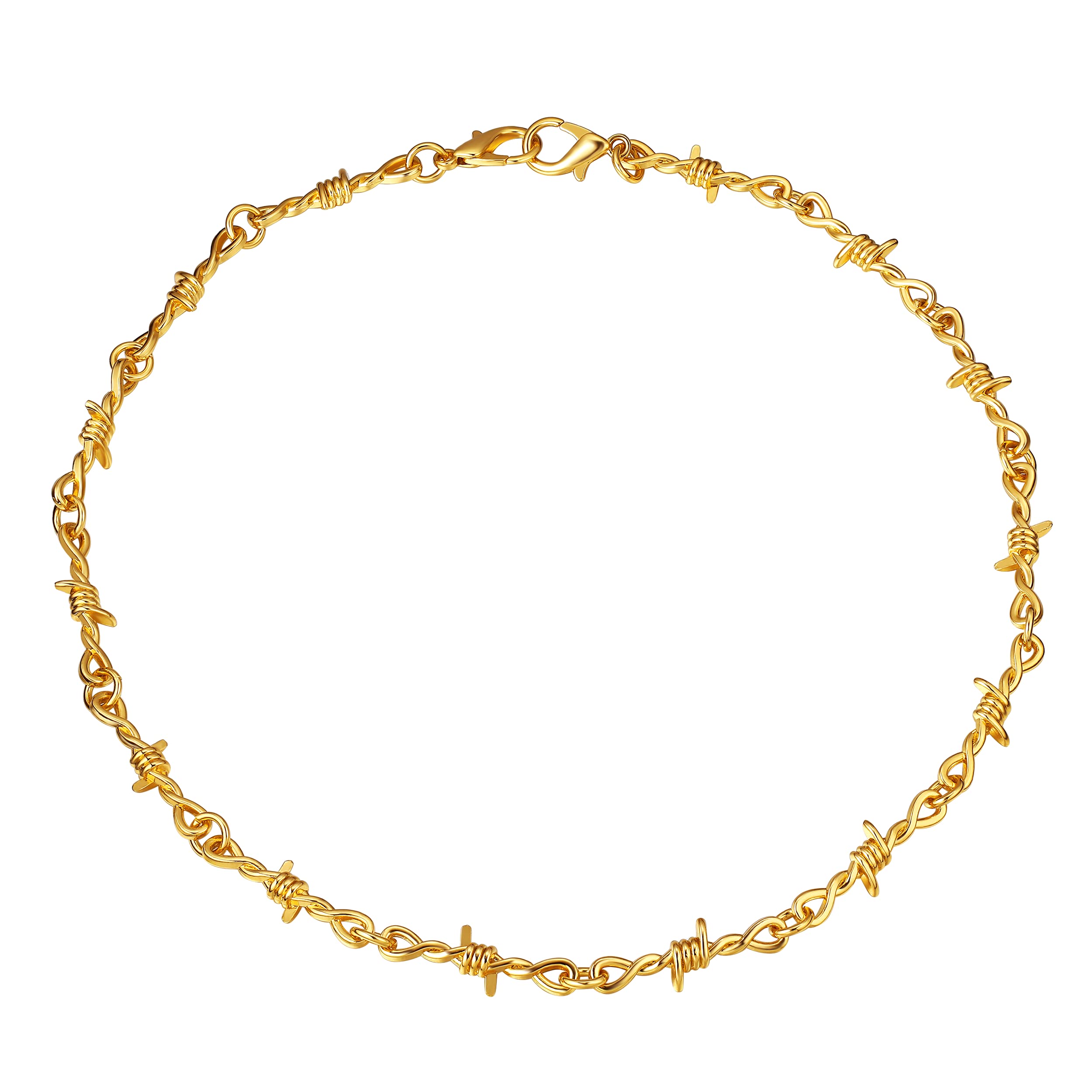 ChainsProWomen Chic Choker Necklace, Send Gift BoxRecycled Claim Standard Blended