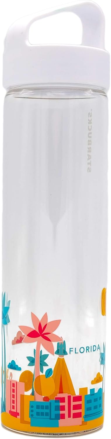 Starbucks You are Here Collection Water Bottle - Florida, 18.5 Fl Oz