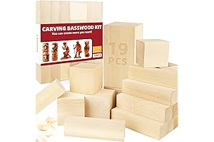 Professional Basswood Carving Kit for Supreme Whittling Experience