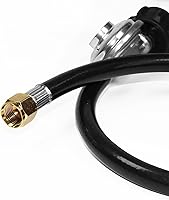 Vista 5 de DOZYANT QCC1: Repuesto del regulador de propano de baja presión para parrillas con manguera de 24” para la mayoría de las parrillas de gas LP