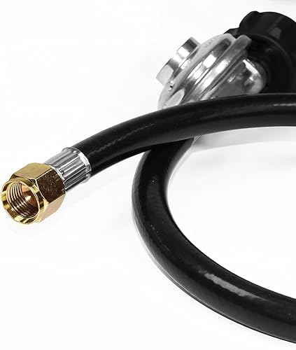 Miniatura 10 de DOZYANT Reemplazo universal de parrilla de propano QCC1 de 8 pies con manguera de 8 pies para la mayoría de parrillas de gas LP, calentador y mesa