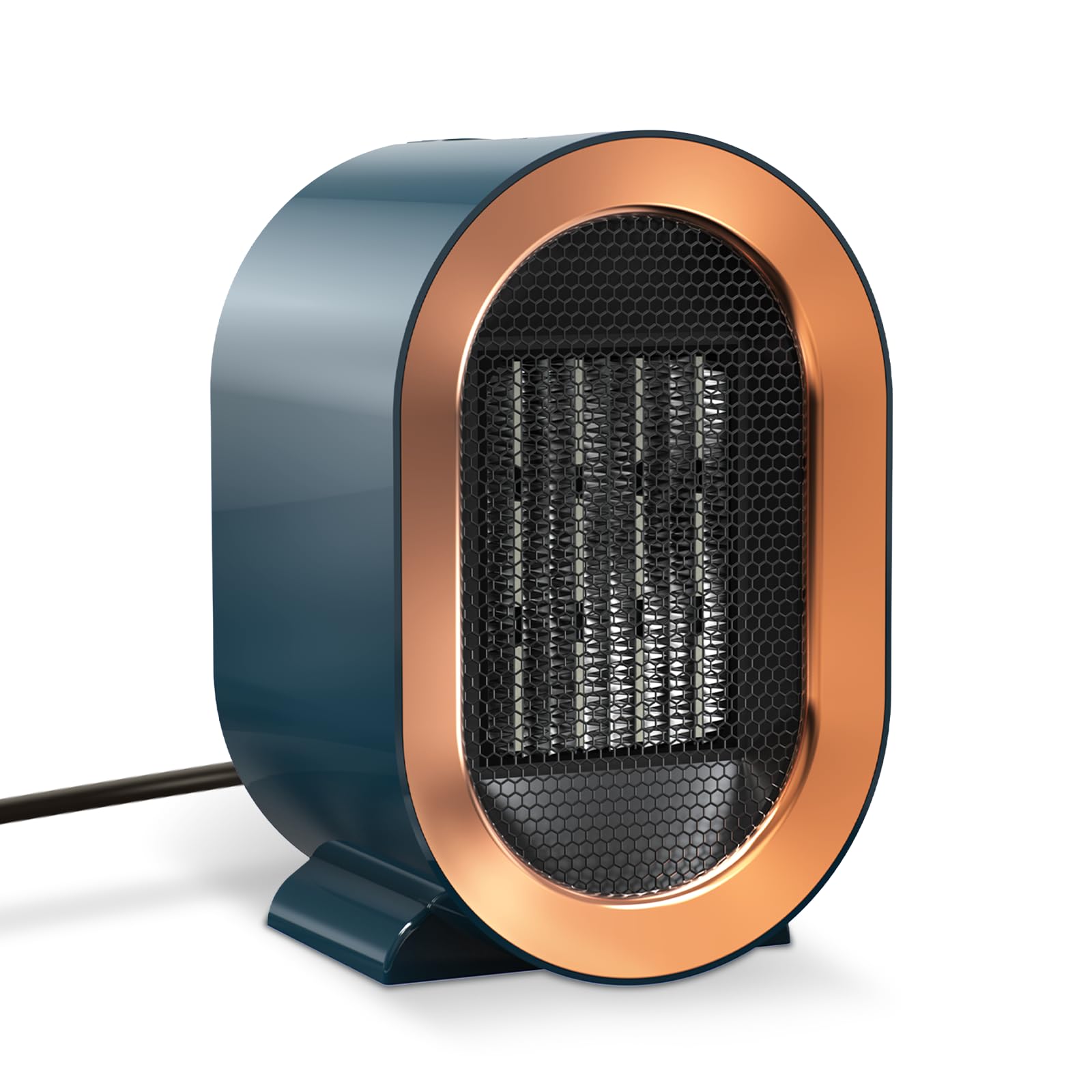 Termoventilador Cerámico Midea 1500 W - Bajo Consumo, Termostato Ajustable Y Protección Contra Vuelco - Calefactor Portátil Para Habitaciones Pequeñas