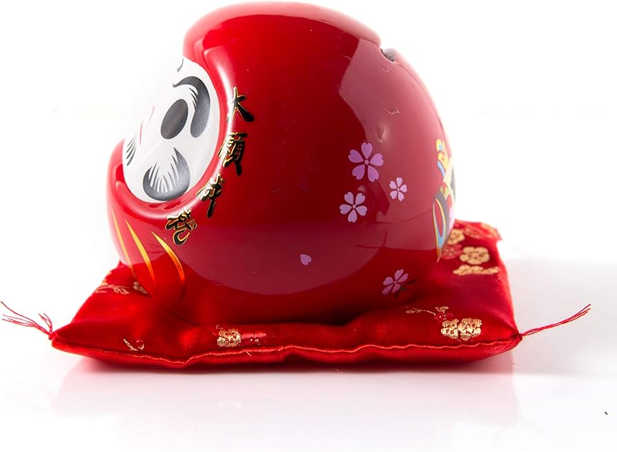 Amazon.co.jp: 逆鱗 ダルマ貯金箱 インテリアにも 座布団付き 達磨 Amazon.co.jp: 逆鱗 ダルマ貯金箱 インテリアにも 座布団付き 達磨