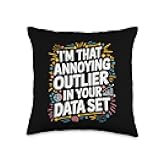 Data Scientist Quote For Statistics And Data Science Throw Pillow