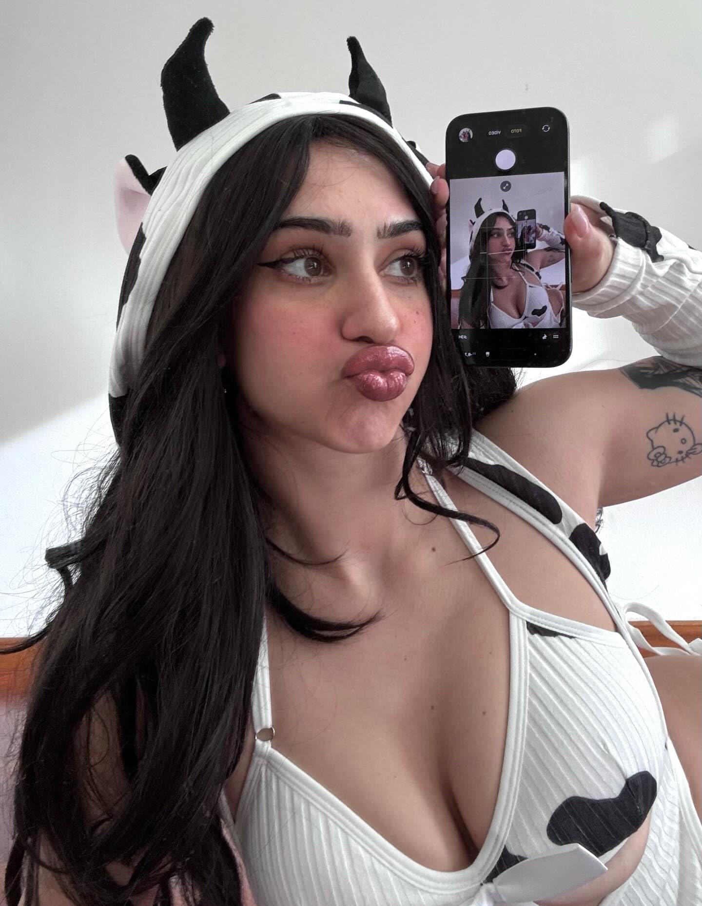 KORURACLUB Costume da cow sexy per cosplay, da donna, costume da mucca, costume da cows, costume da cosplay, lingerie da donna