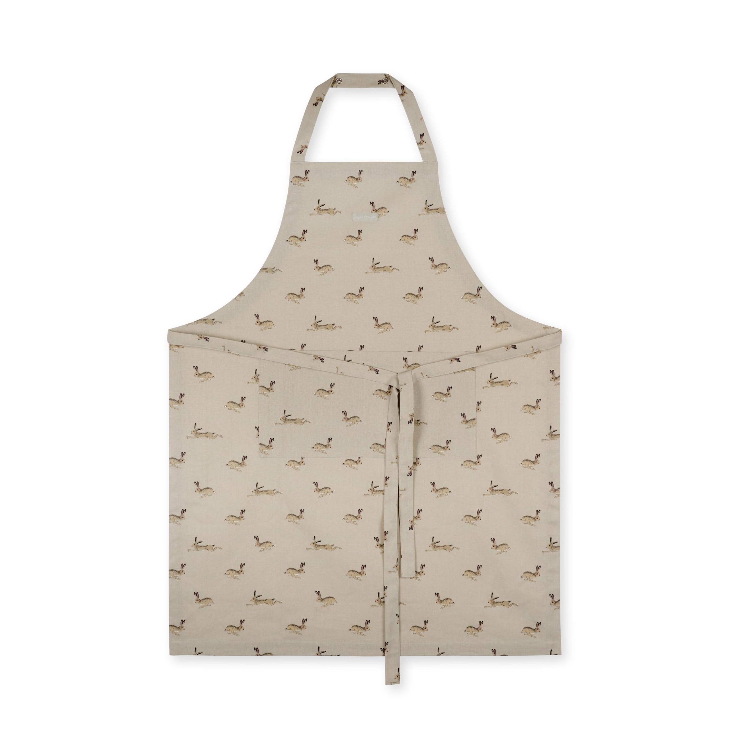 Sophie Allport Neutral Hare Apron