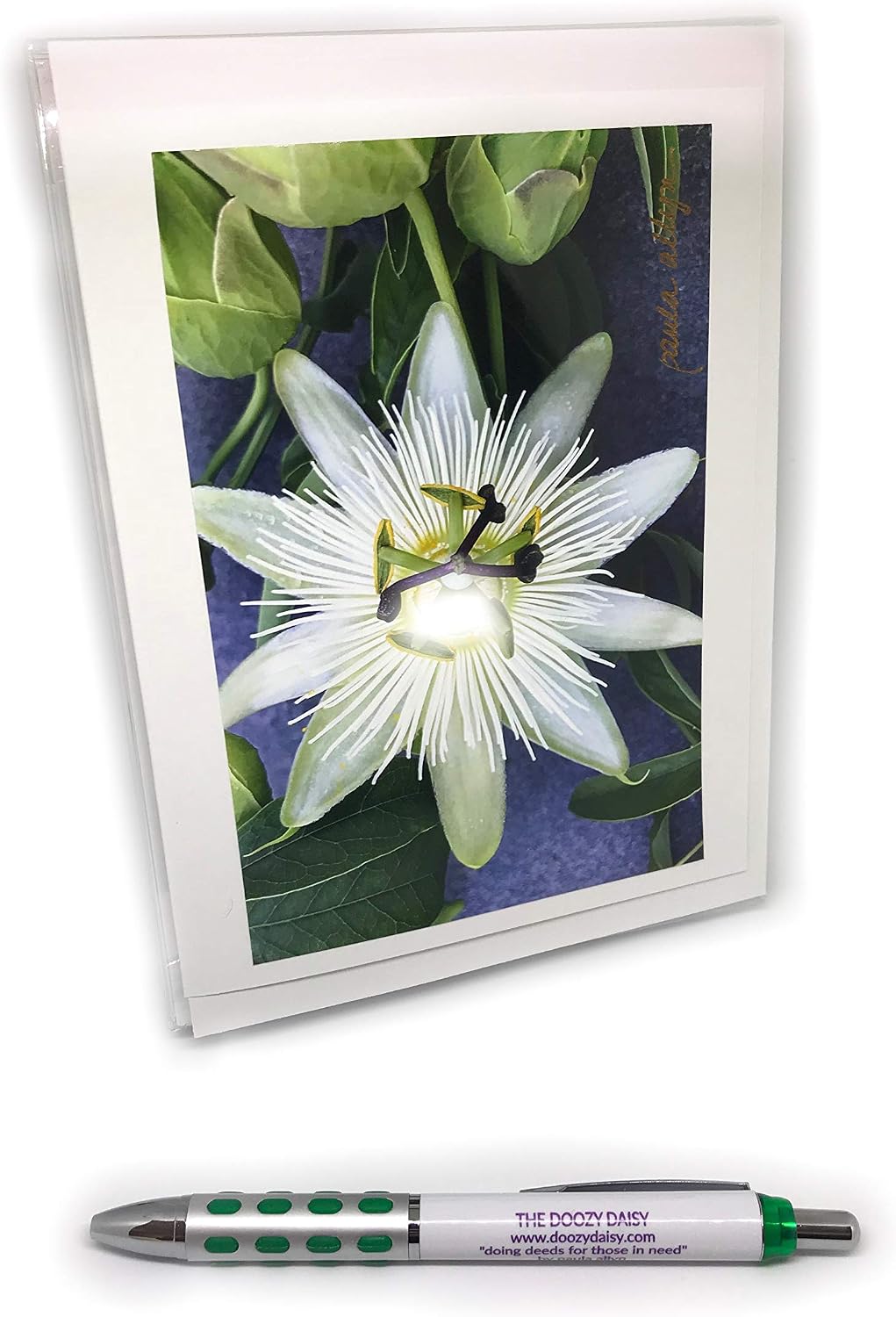 Floral Photo Notecard Set (Classic Whites Collection)