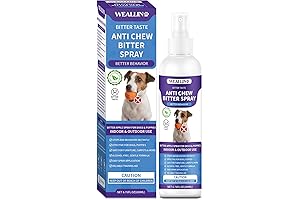 Dog Spray for Chewing Furniture - Effective Protection with Bitter Apple Spray