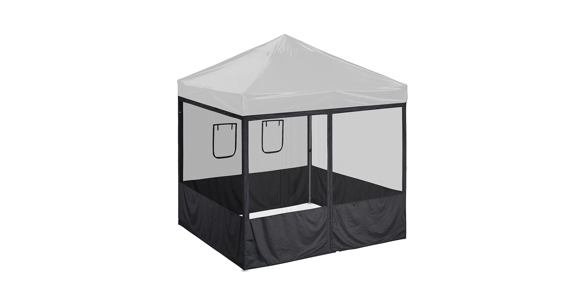Amazon.com : Yescom Pop Up Canopy Half Mesh Sidewall with