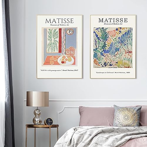 Miniatura 3 de Póster de Henri Matisse Exposición abstracta de Matisse Fotos Estéticas Galería Exposición Reproducción Carteles Obra de arte moderno Bodegón