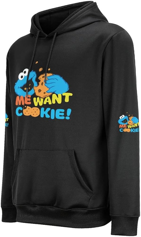 Amazon.co.jp: パーカー メンズ セサミストリート クッキーモンスター
