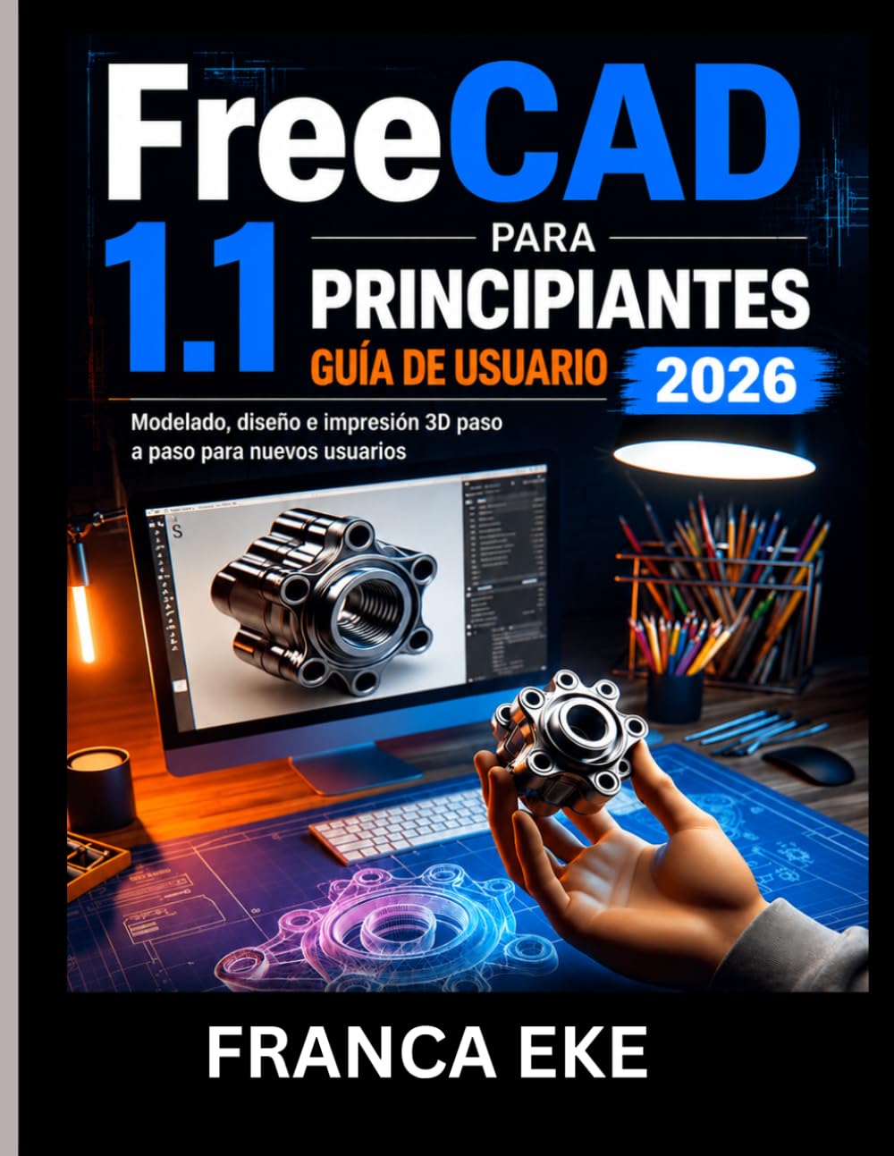 FreeCAD 1.1 PARA PRINCIPIANTES GUÍA DE USUARIO 2026: Modelado, diseño e impresión 3D paso a paso para nuevos usuarios
