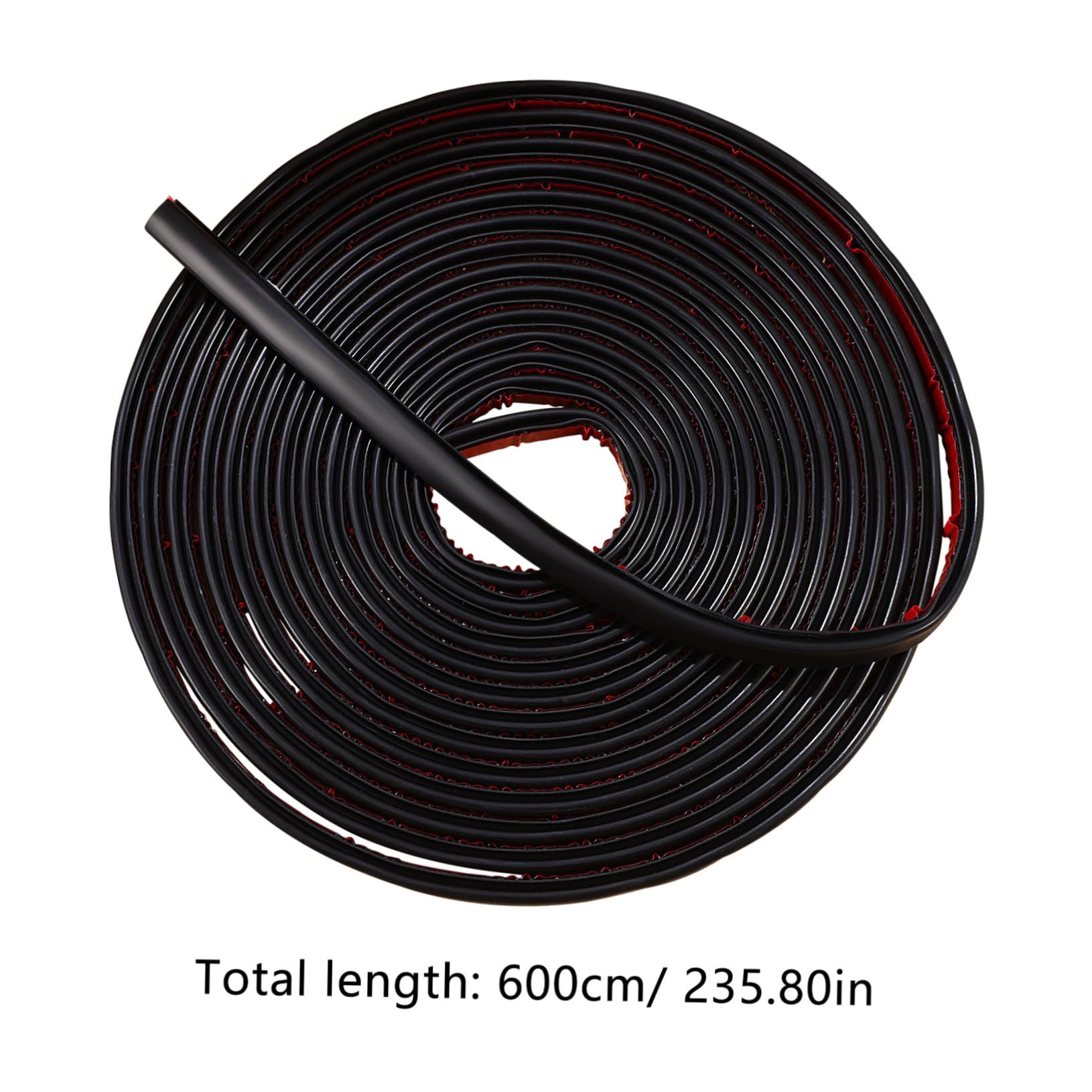 Garneck 6m Window Sealing Strip Door Seal Strong Adhesive Cold Air Blocker Draft Stopper Easy Installation Weather Stripping for Insulation and Noise Reduction