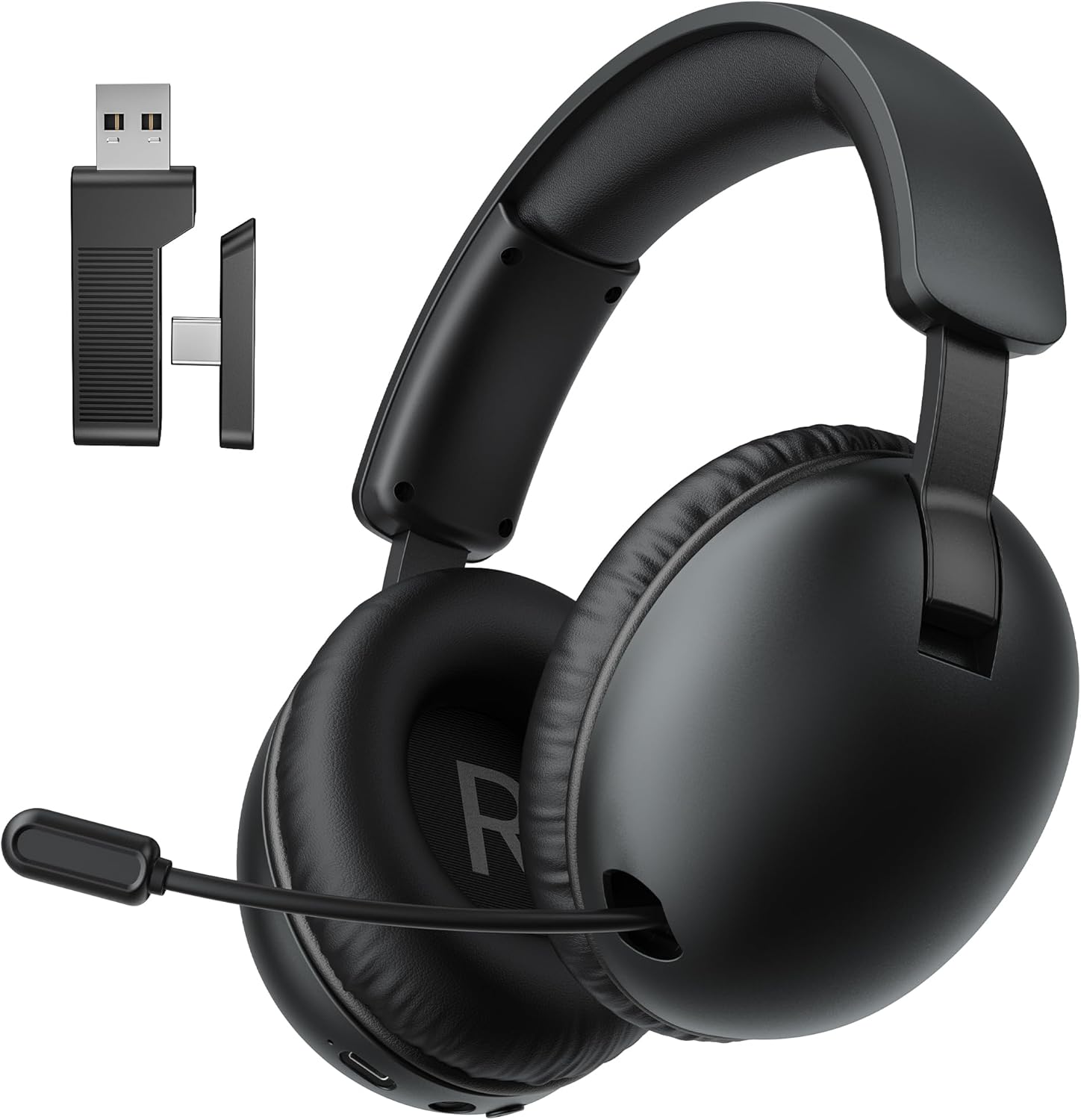 Wireless Gaming Headset with Mic for PC PS4 PS5,2.4GHz/Bluetooth Gamer Headphones with Noise Canceling Microphone for PlayStation 4 5 Wireless Gaming Headset with Mic for PC PS4 PS5,2.4GHz/Bluetooth Gamer Headphones with Noise Canceling Microphone for PlayStation 4 5