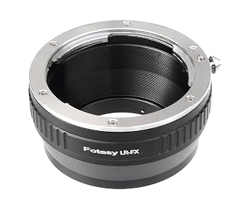 Fotasy Leica R Lens to Fuji X Adapter, Leica R Mount to X-Mount Adapter, Compatible with Fujifilm X-Pro1 X-Pro2 X-E1 X-E2 X-E3 X-A5 X-M1 X-T1 X-T2 X-T3 X-T10 X-T20 X-T30 X-T100 X-H1
