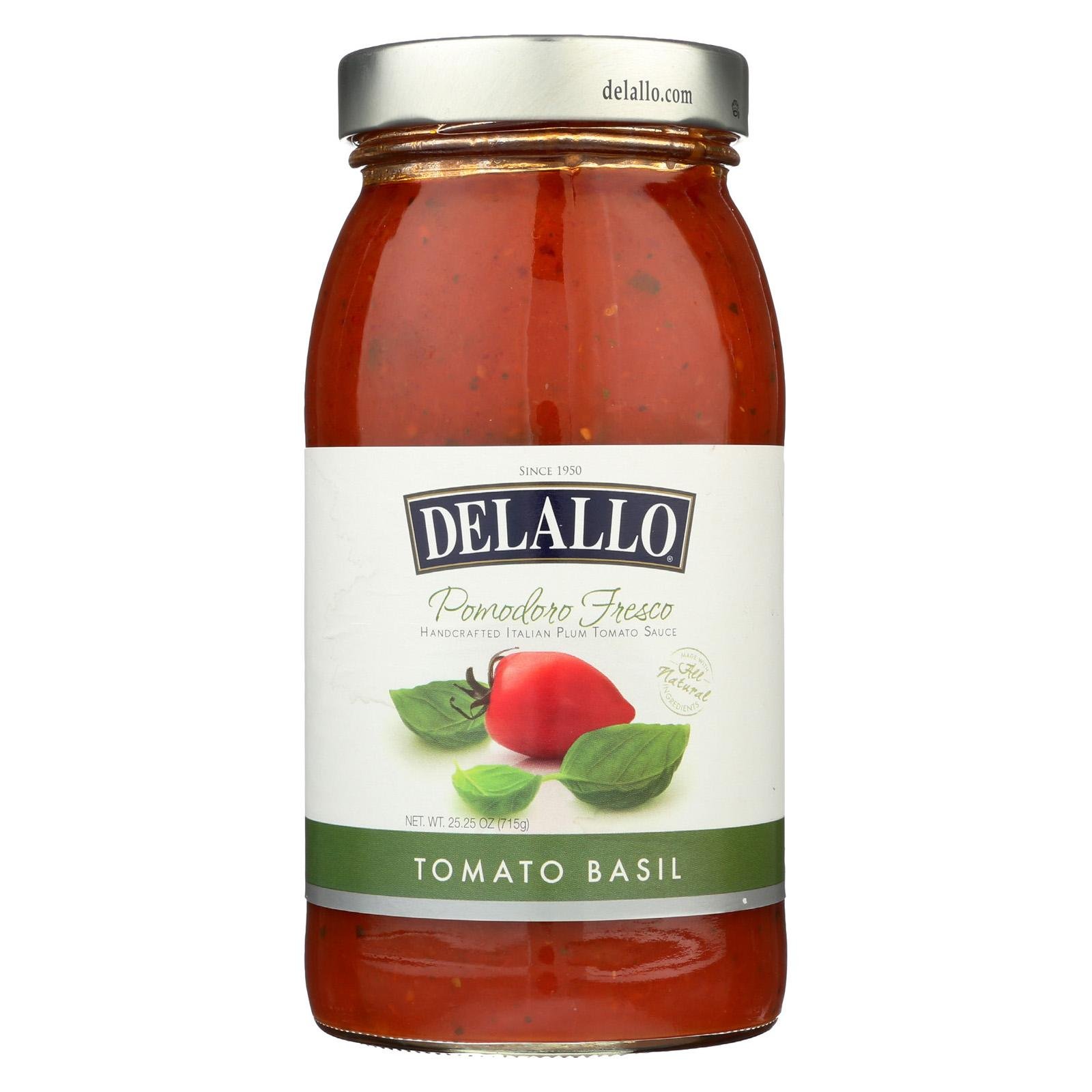DeLallo Sauce Tmo Basil Pmdro Freso