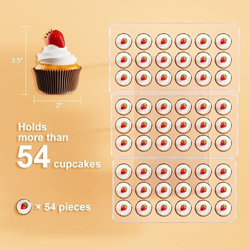 Miniatura 4 de Bakzon Juego de 3 soportes de acrílico para mesa de postre, soporte de acrílico para cupcakes, bandejas para servir en niveles, para bodas, baby