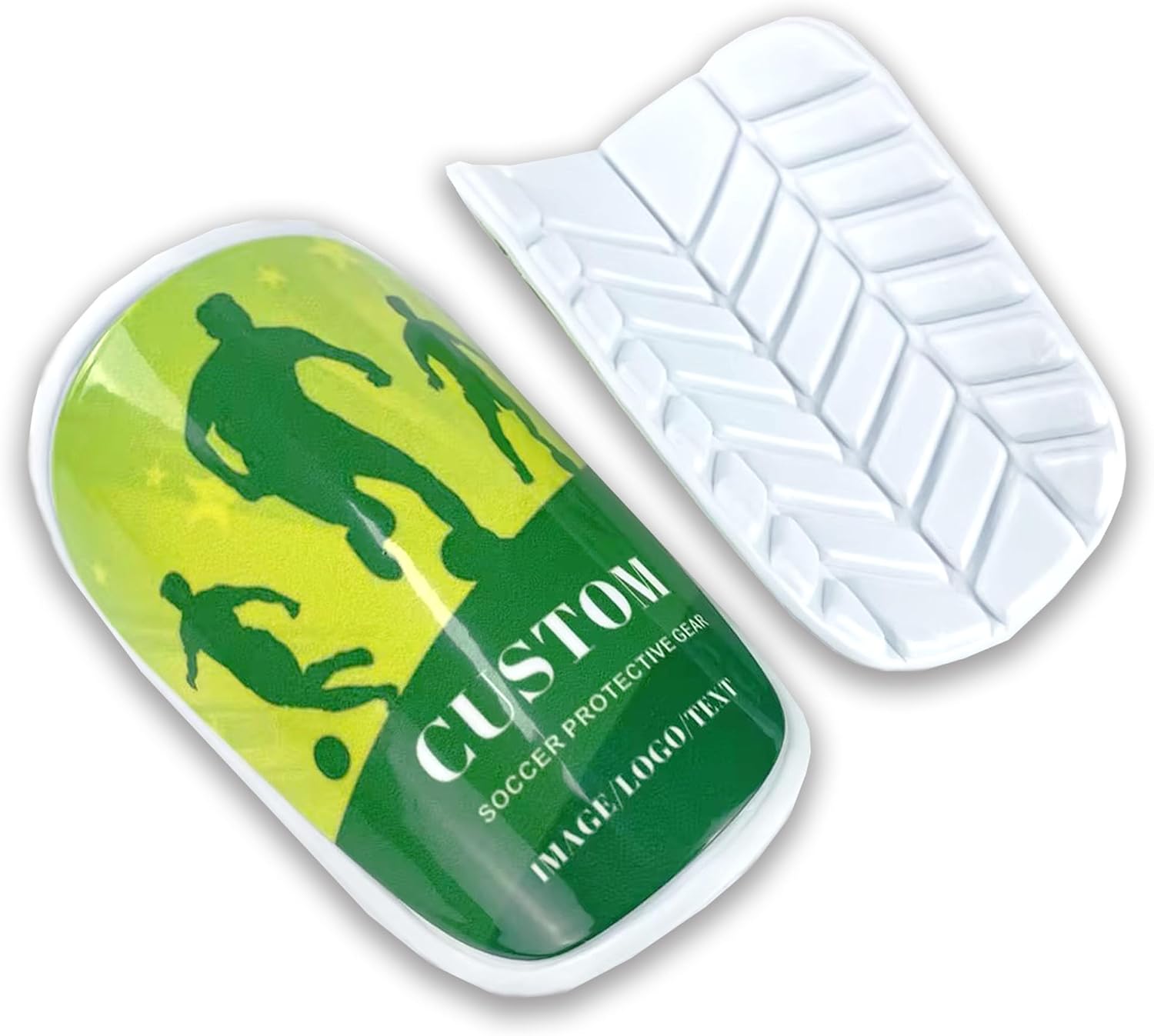 TOMIYO Custom Carbon Fiber Shin Guards Soccer,Personalized Impact Resistant Calf Protective Gear Shin Guards for Youth Adults Players, Super Strong Soccer Shin Guards Kids 8-10 Years