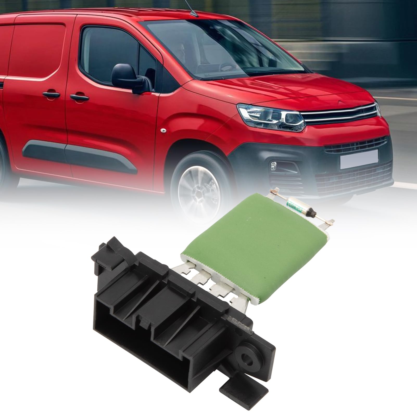 Resistenza per ventilatore elettrico 6480.55 Resistenza modulo ventilatore a 5 pin per Berlingo Partner II dal 2008 Relay II dal 2006