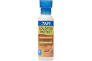 API GOLDFISH PROTECT Aquarium Water Conditioner: Effectively Treats and Prevents Swim Bladder Disorder