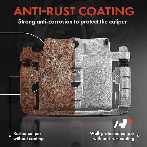 Miniatura 6 de A-Premium Pinza de freno de disco con soporte compatible con Pontiac Torrent Chevy Equinox 2007-2009 Captiva Sport 2012-2015 lado del pasajero