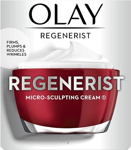Olay Regenerist Micro-Sculpting Cream, Anti Aging Moisturizer,1.7 oz