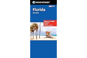 Rand McNally 2021 Easy to Fold Florida Laminated State Map