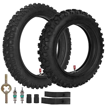 Amazon.com: Front 2.75-12 Rear 3.00-10 Tire and Inner Tube