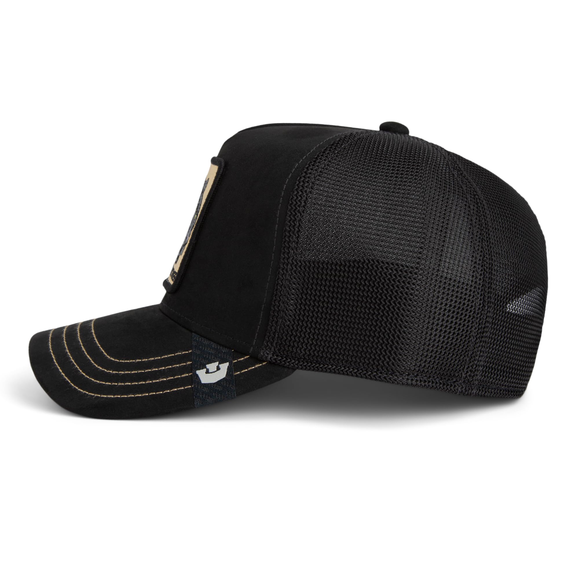 Goorin Bros. Trucker Cap Golden Panther Void Black Schwarz, Size:OneSize