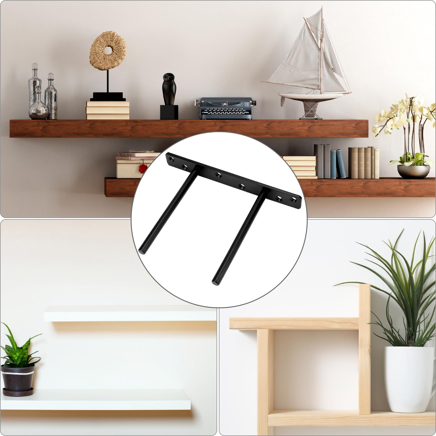 1pc Floating Shelf Hardware Heavy Duty Hidden Shelf Brackets Support,Wall Mounting Invisible Floating Shelves Bracket with Jig (22 x 6 x 1.5 with Tools 1pc Floating Shelf Hardware Heavy Duty Hidden Shelf Brackets Support,Wall Mounting Invisible Floating Shelves Bracket with Jig (22 x 6 x 1.5 with Tools