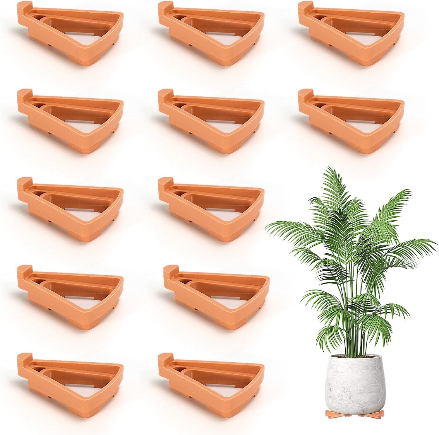 Amazon.com: 12Pcs Flower Plant Pot Feet,Pot Toes Pot Lifters Supports ...