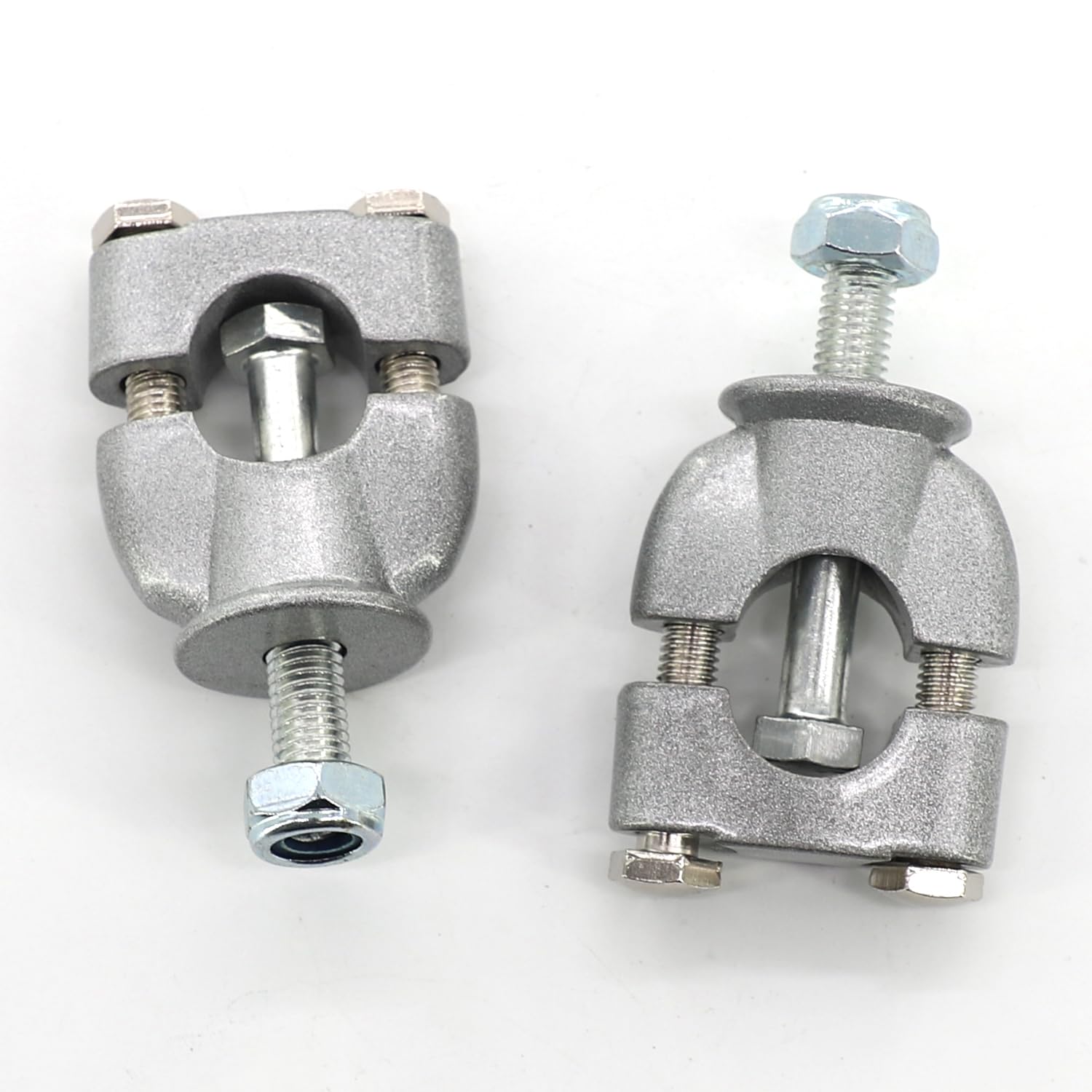 2x 25mm 1''Billet Vertical Motorcycle Handlebar Risers Clamp For Harley  Custom