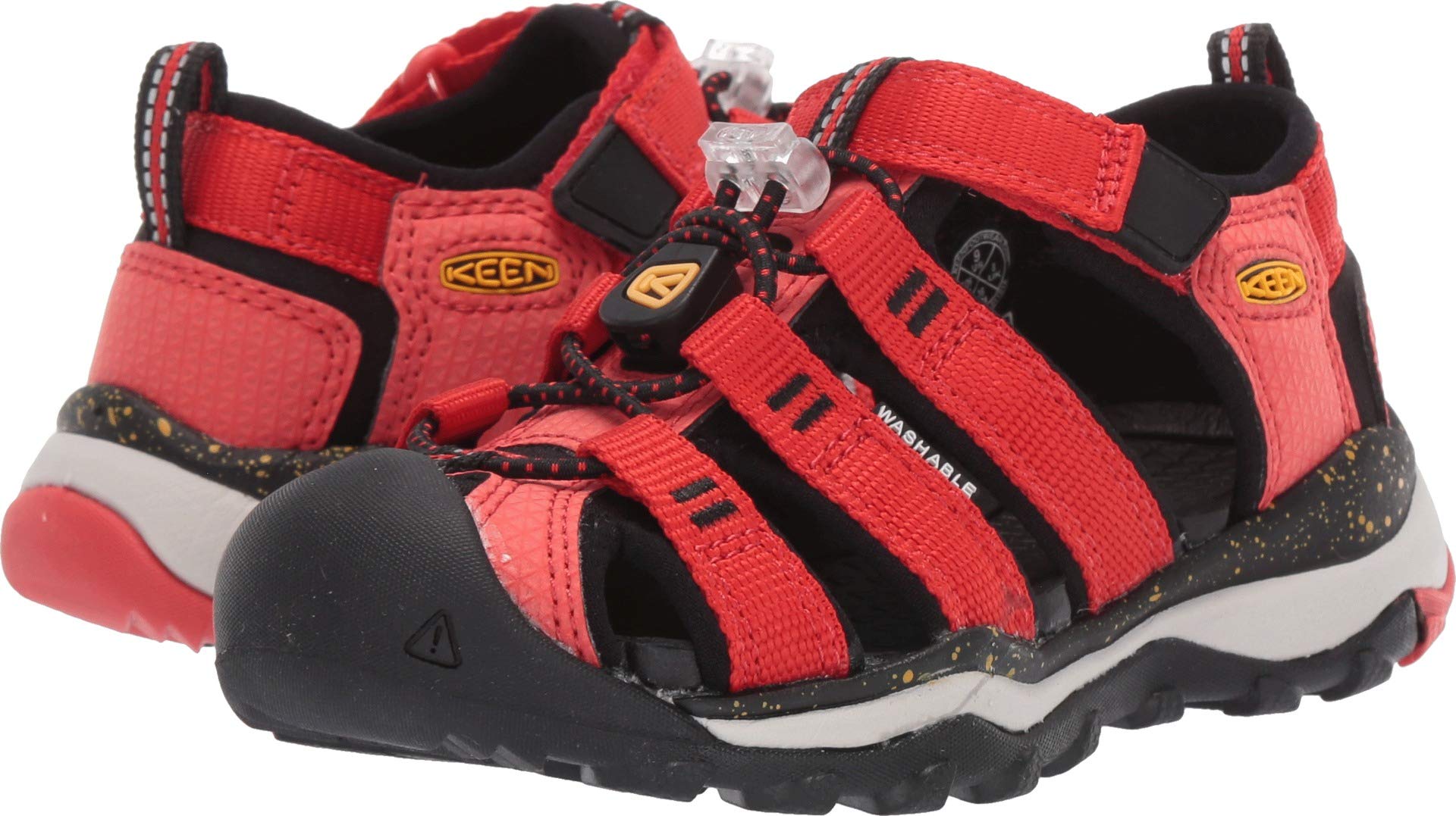 Keen Newport Neo H2 Aqua buty dziecięce, uniseks, wielokolorowa - Mehrfarbig Fiery Red Golden Rod 1020609 - 25/26 EU