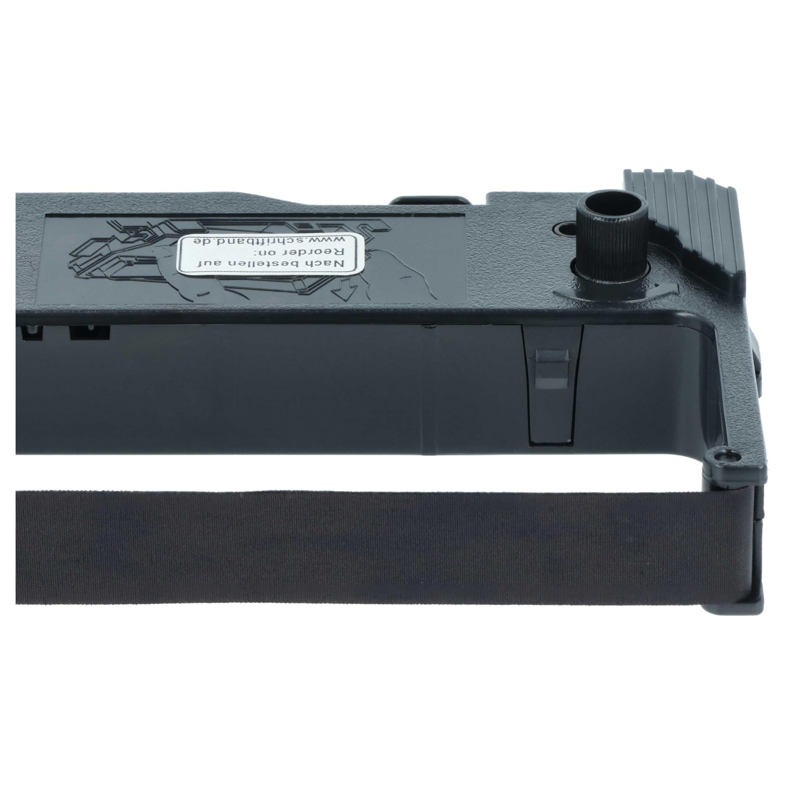 vhbw 10x nastro inchiostrato compatibile con Star MP216, MP200P, SCP700, RC200B, MP200, SP2000, SP200 stampante ad aghi - nero