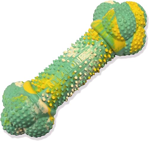 Vista 34 de Nylabone - Juguete masticable para cachorros, suministros para cachorros, sabor cordero y manzana, pequeño/regular (1 unidad)