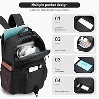 YOODI 45x36x20 Fedélzeti Utazási Hátizsák 30L Vízálló Laptop Backpack 15.6" 4