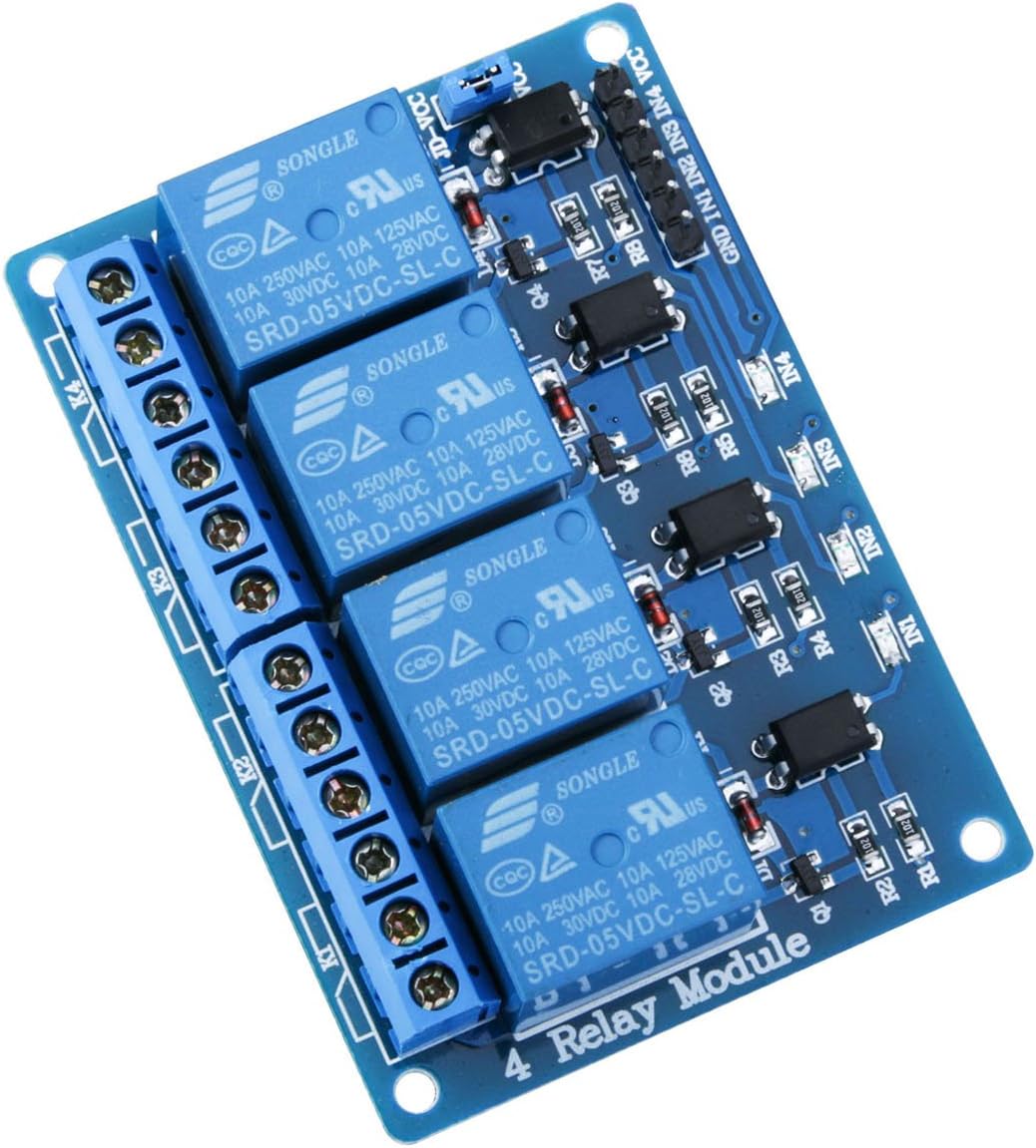 ELEGOO Relay Module 4 Channel