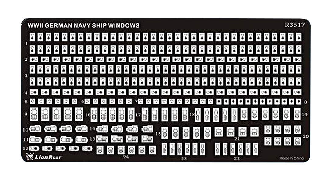 Senso for German Navy Ships 1/350 Wwii (R3517) (import z Japonii)