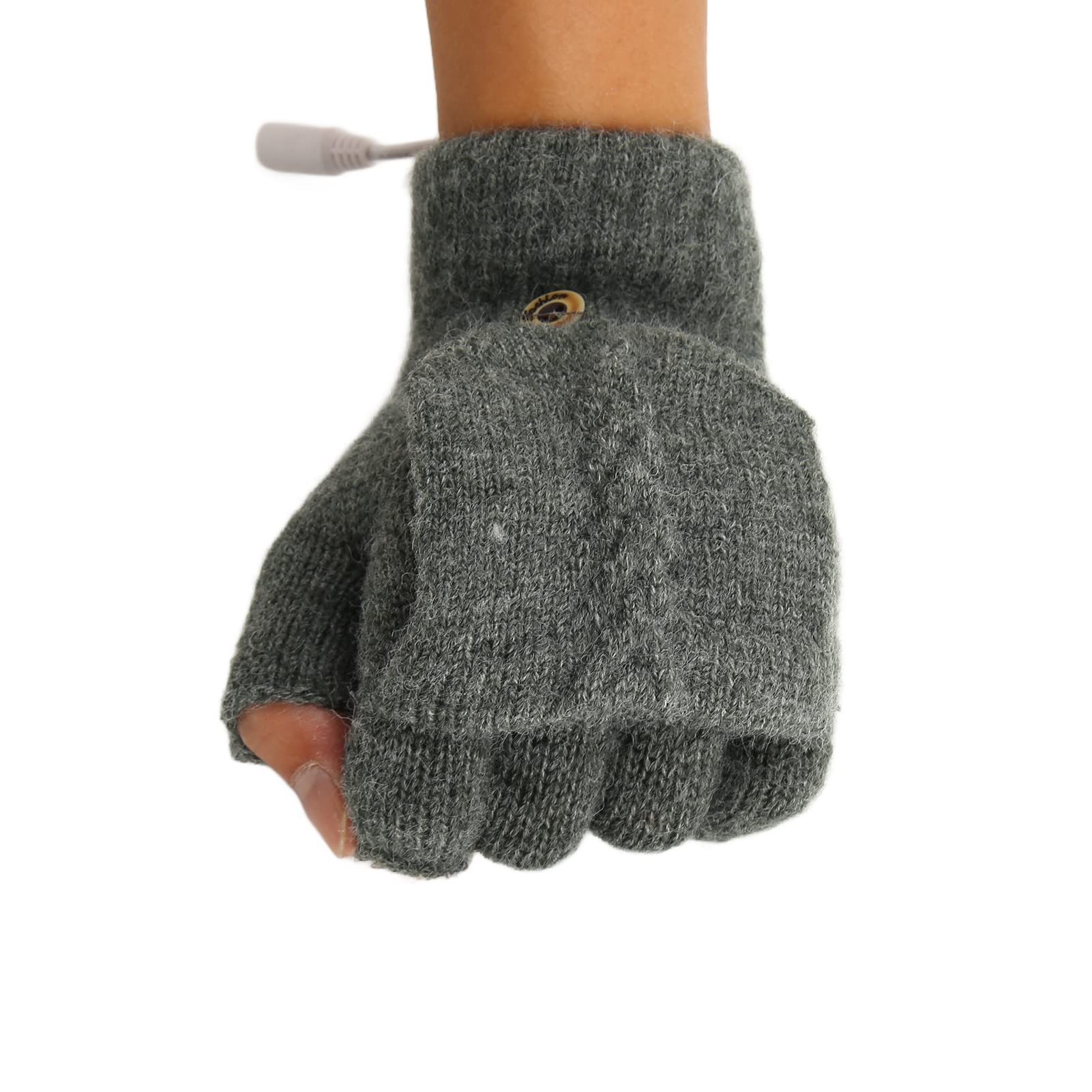 USB verwarmde handschoenen voor typen, volledige/halve