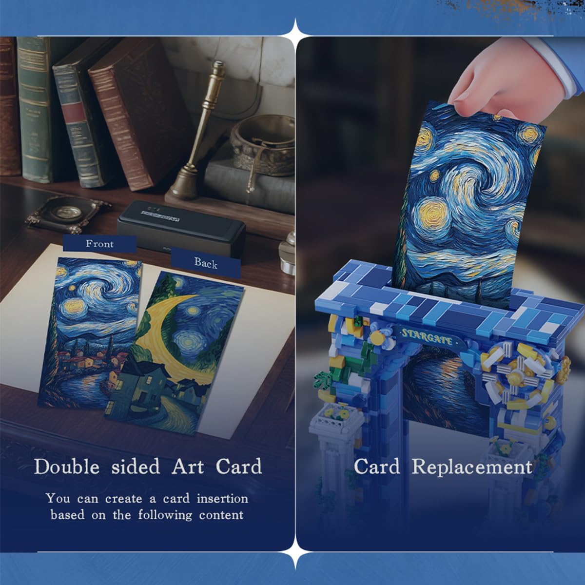 GOTIMON Micro Mini Starry Sky Gate Building Block Toys, Gifts for Children and Adults (1745 PCS)