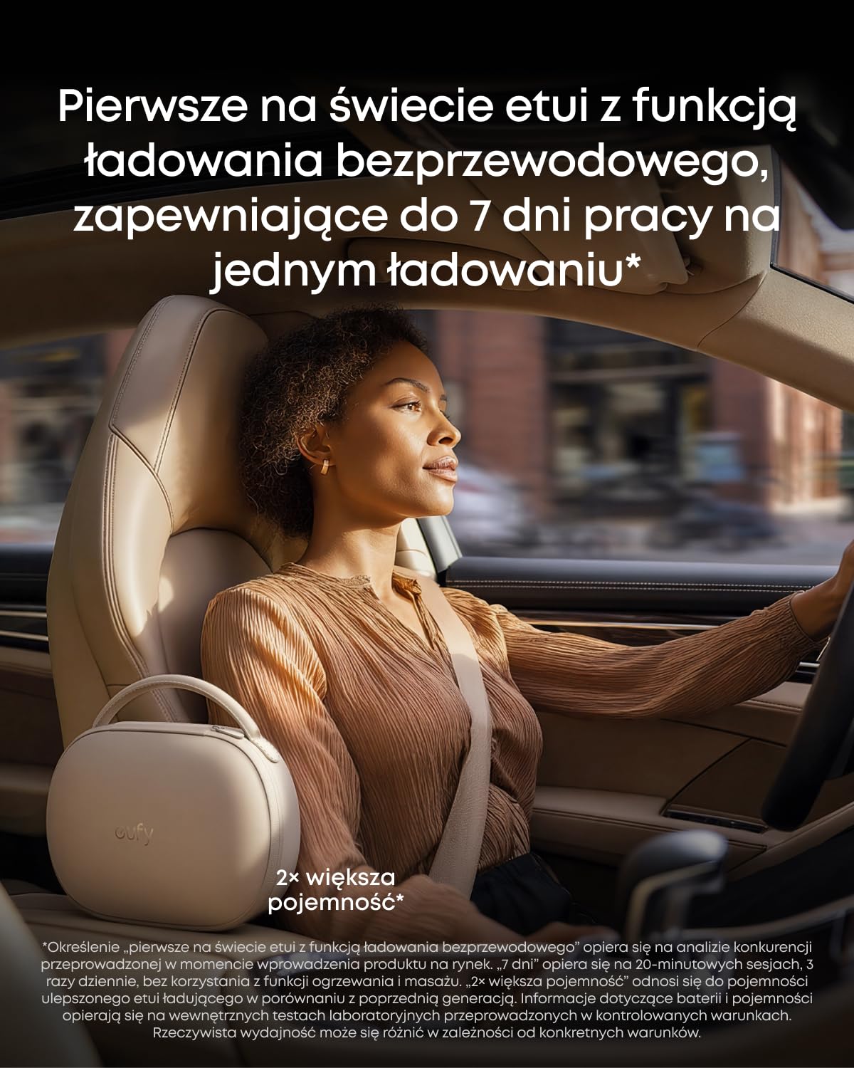 Elektryczny laktator z funkcją ogrzewania i masażu eufy S2 Pro, uszczelniona nasadka, regulacja rytmu, powiadomienia, bezprzewodowe ładowanie, 7 dni pracy, moc ssąca 300 mmHg